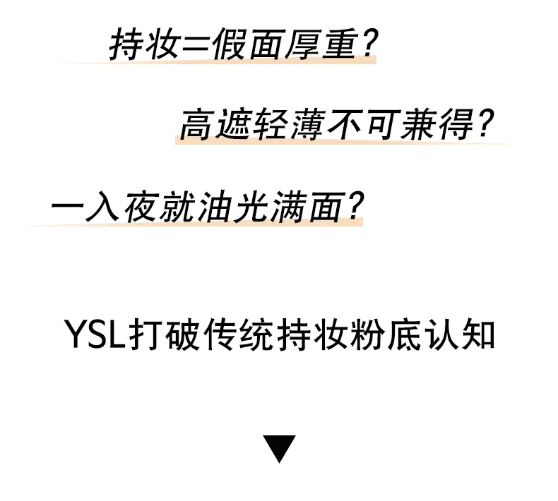 商品Yves Saint Laurent|肖战代言圣罗兰YSL恒久粉底液25ml控油持妆细腻22年新款【香港直邮】,价格¥352,第3张图片详细描述