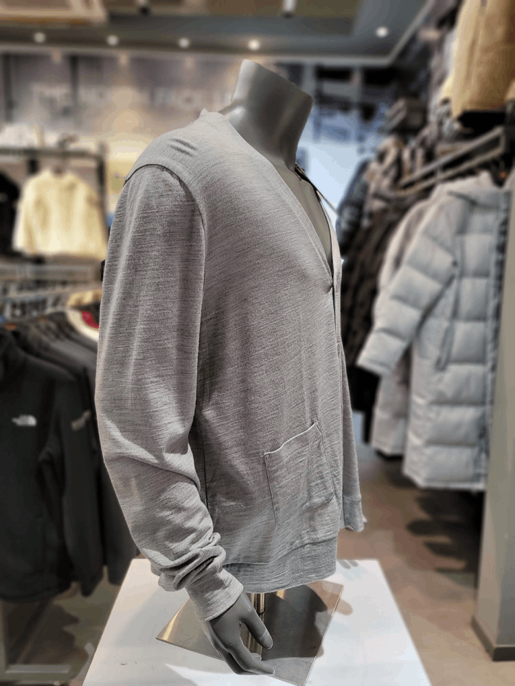 商品The North Face|【Brilliant|包邮包税】北面户外 男士 MERINO 毛 开襟毛衫 NI5JK00EHGY,价格¥466,第4张图片详细描述