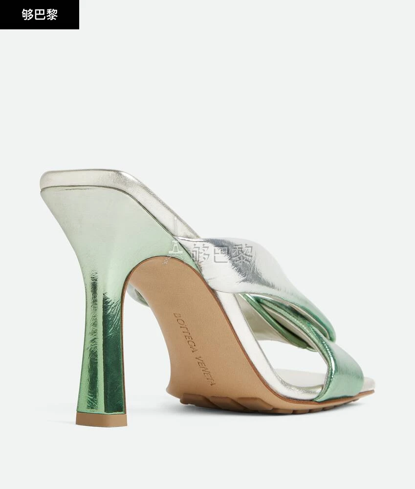 商品Bottega Veneta|【预售】 BV葆蝶家 25春夏 女士 中跟凉鞋 Mule Riva 827612V5FN08131 ,价格¥9348,第3张图片详细描述