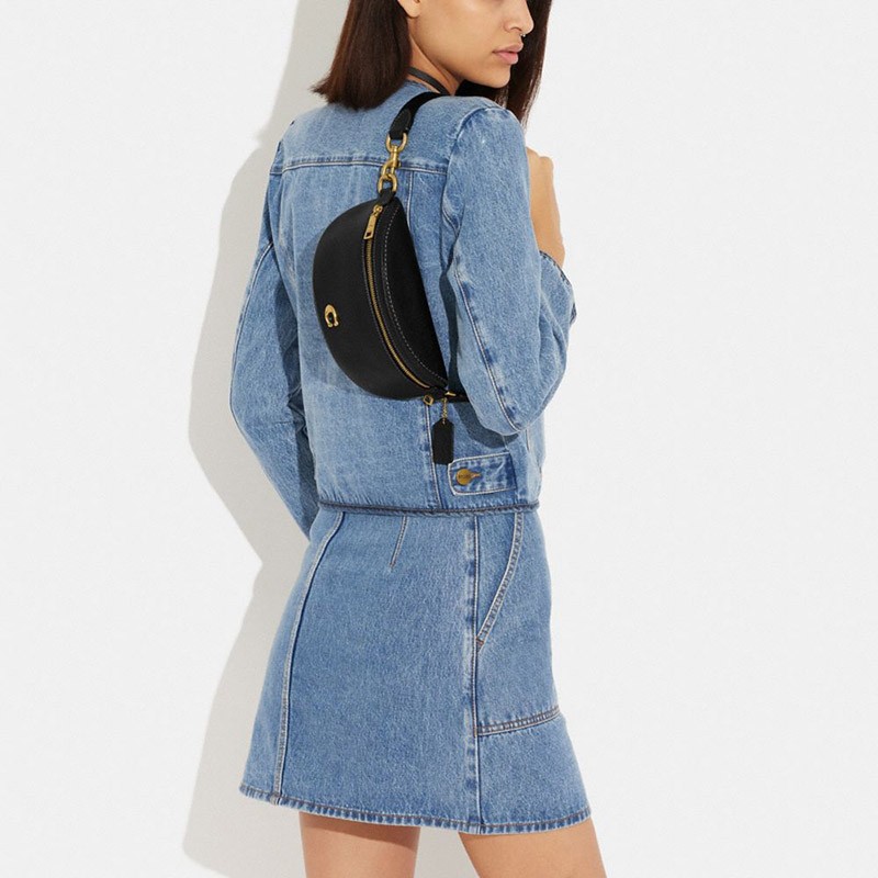 商品[国内直发] Coach|【清仓价】蔻驰女士单肩斜挎腰包挎包,价格¥1071,第5张图片详细描述