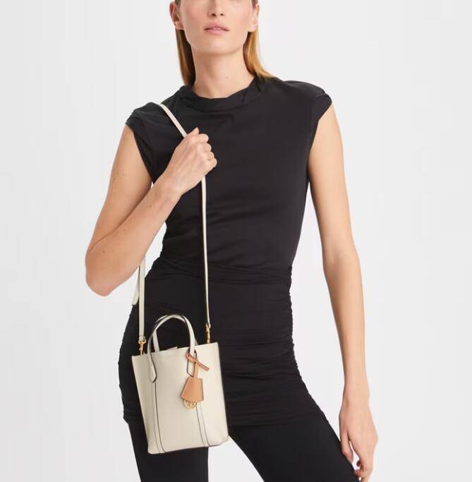 商品Tory Burch|汤丽柏琦 PERRY 迷你托特包单肩斜挎（香港仓发货）,价格¥1956,第22张图片详细描述