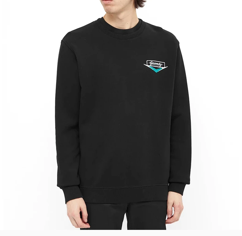 商品Givenchy|GIVENCHY 男士黑色棉质卫衣/帽衫 BMJ09V30AF-001,价格¥2509,第7张图片详细描述