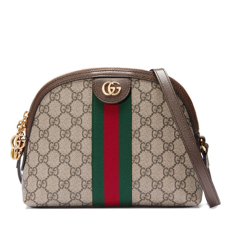 商品Gucci|GUCCI/古驰 新款Ophidia新款女士米色帆布双G单肩贝壳包 499621 K05NG 8745,价格¥10589,第2张图片详细描述