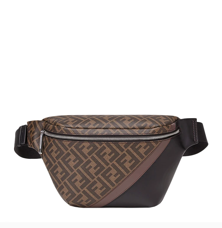 商品Fendi|Fendi 芬迪 棕色男士腰包 7VA434-A9XS-F199B,价格¥4884,第4张图片详细描述