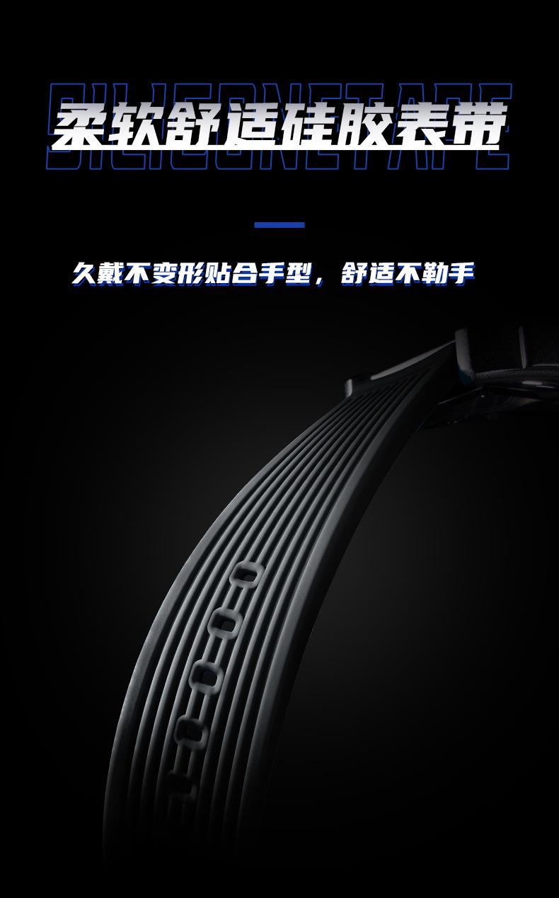 商品[国内直发] Mark Fairwhale|马克华菲新款男表镂空机械表防水潮流商务男士腕表名表机械手表,价格¥452,第8张图片详细描述