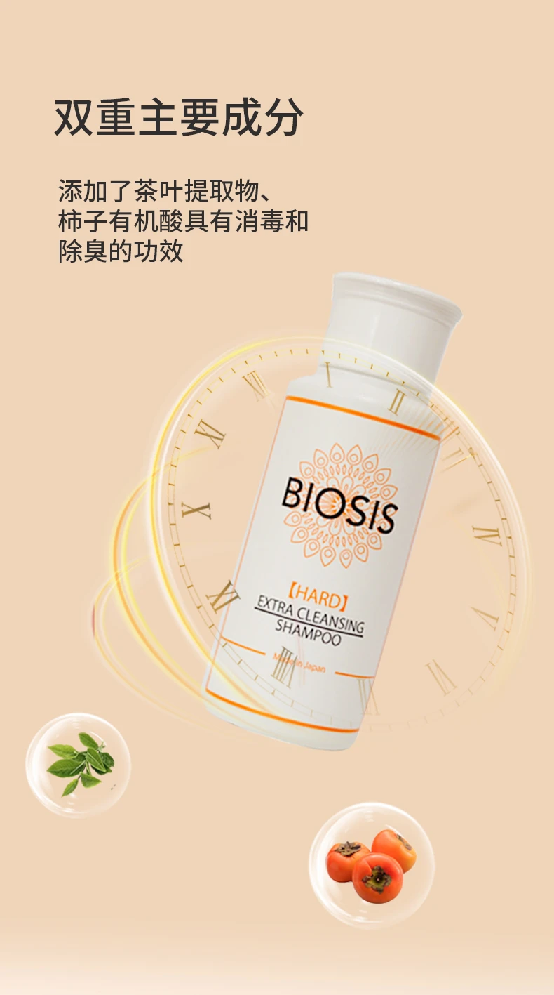 商品[国内直发] BIOSIS|BIOSIS宠物毛皮强效清洁液硬质毛发型 80ml-消静电猫狗除臭清洁,价格¥108,第3张图片详细描述