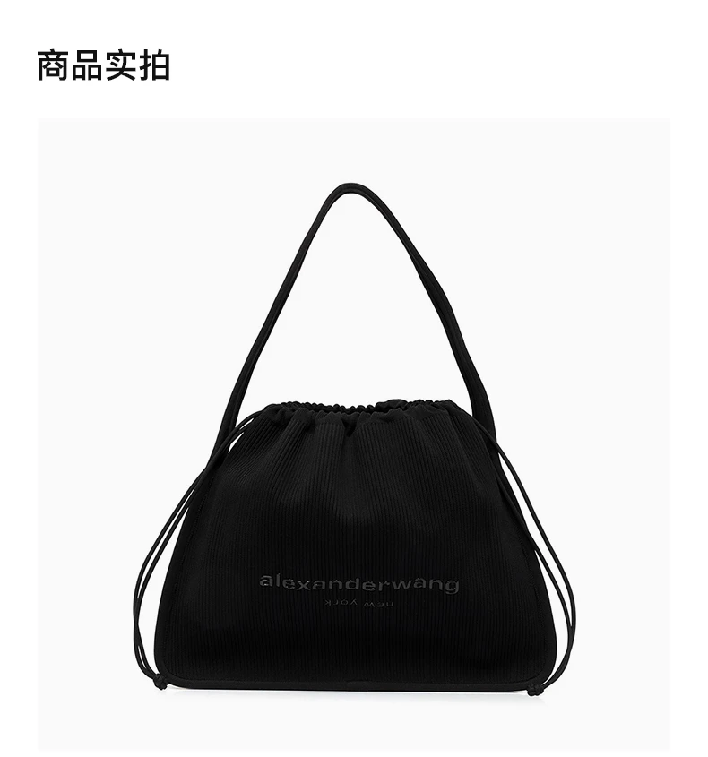 商品Alexander Wang|ALEXANDER WANG 黑色女士手提包 20422K21T-001,价格¥2622,第4张图片详细描述