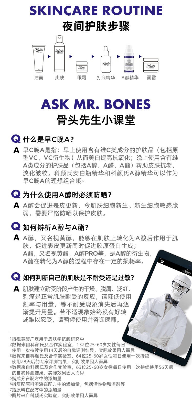 商品Kiehl's|Kiehl's科颜氏 A醇精华乳 50ml,价格¥366,第8张图片详细描述