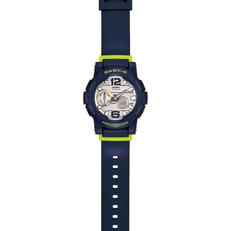 商品[国内直发] Casio|卡西欧（CASIO）手表BABY-G系列女表电子时尚可爱炫彩女士手表 BGA-180-2B-深蓝色-BGA-180-2B,价格¥986,第3张图片详细描述