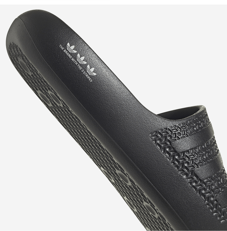 商品Adidas|【Brilliant|包邮包税】阿迪达斯 ADILETTE AYOON W  凉鞋 沙滩鞋 拖鞋  GX1979 CBLACK/CLOWHI/CBLACK,价格¥356,第4张图片详细描述