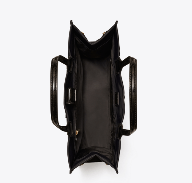商品[国内直发] Tory Burch|托里·伯奇TORY BURCH 女士小号黑色单肩托特包,价格¥1883,第11张图片详细描述