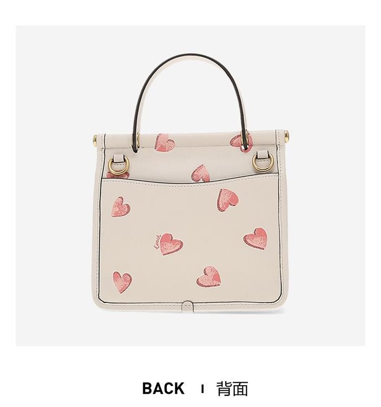 商品[国内直发] Coach|COACH 小号女士单肩斜挎手提包C3919B4HA,价格¥2542,第3张图片详细描述