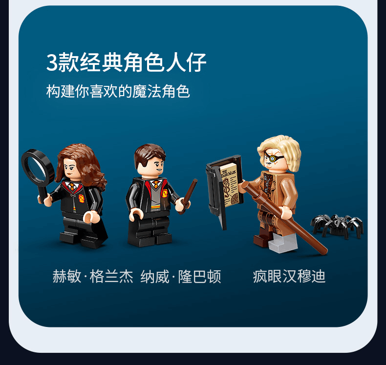 商品[国内直发] LEGO|乐高积木哈利波特系列76397霍格沃茨时刻:防御课 ,价格¥281,第6张图片详细描述