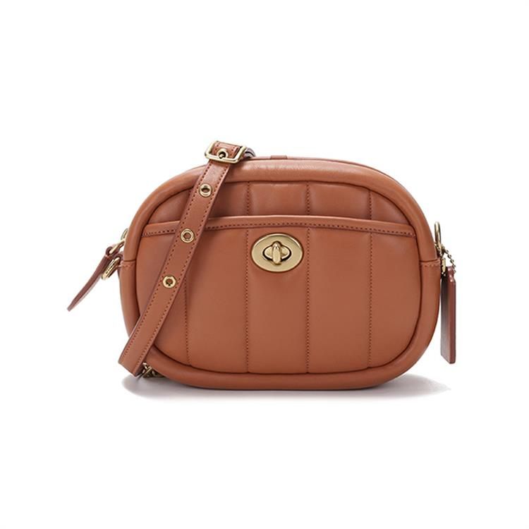 商品Coach|COACH 女士羊皮革单肩斜挎链条包C4814B4NL4,价格¥2851,第7张��图片详细描述