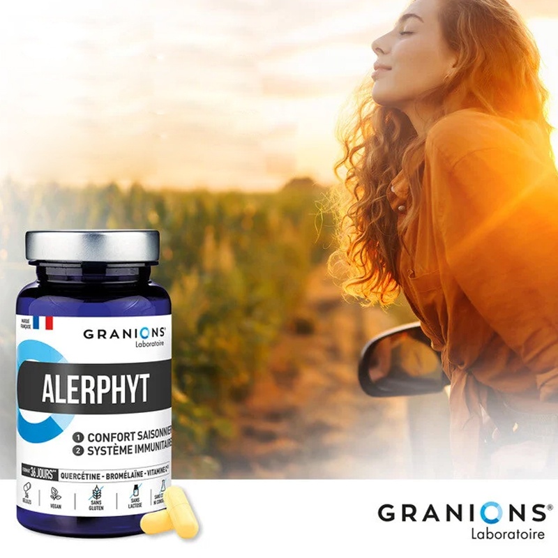 商品Granions|格兰宁ALERPHYT膳食补充敏敏救星 36粒 降低过敏性增强免疫,价格¥209,第4张图片详细描述