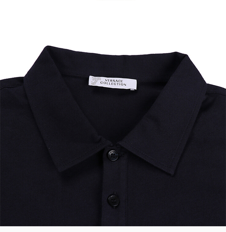 商品Versace|VERSACE COLLECTION 男士POLO衫 V800708-VJ00180-V9053,价格¥600,第8张图片详细描述