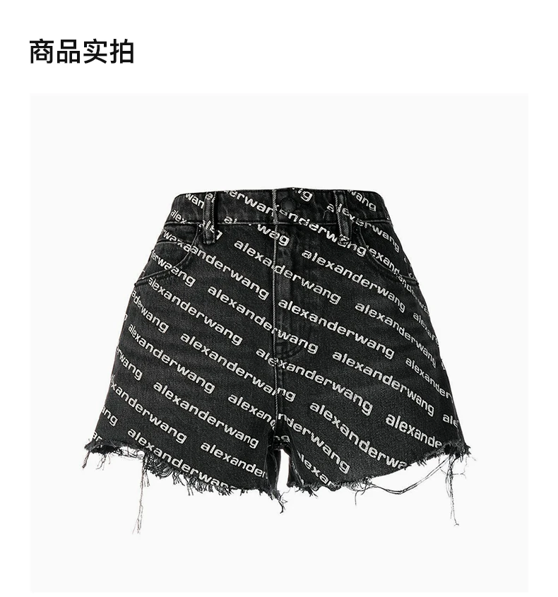 商品[国内直发] Alexander Wang|ALEXANDER WANG 黑色女士短裤 4DC1214896-060,价格¥2111,第4张图片详细描述