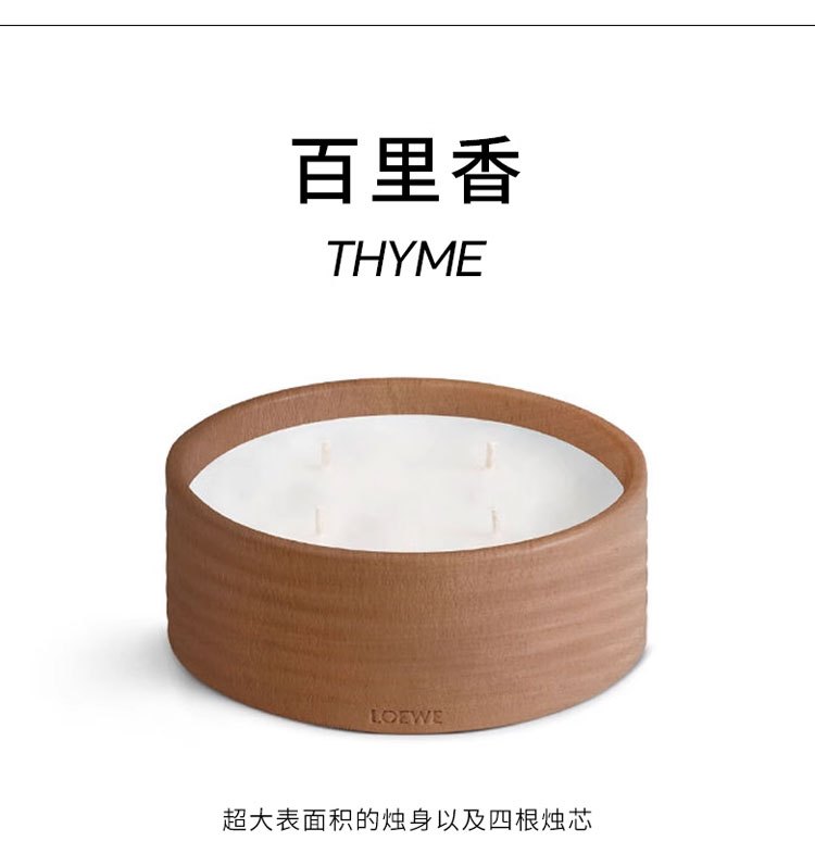 商品Loewe|罗意威户外蜡烛系列香薰蜡烛750g,价格¥1853,第11张图片详细描述