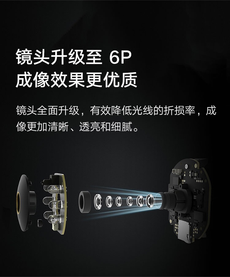 商品[国内直发] XIAOMI|小米摄像头 云台2K版 家用监控器 红外夜视 看家 2K超高清 手机查看 智能摄像机 300W像素升级版,价格¥210,第4张图片详细描述