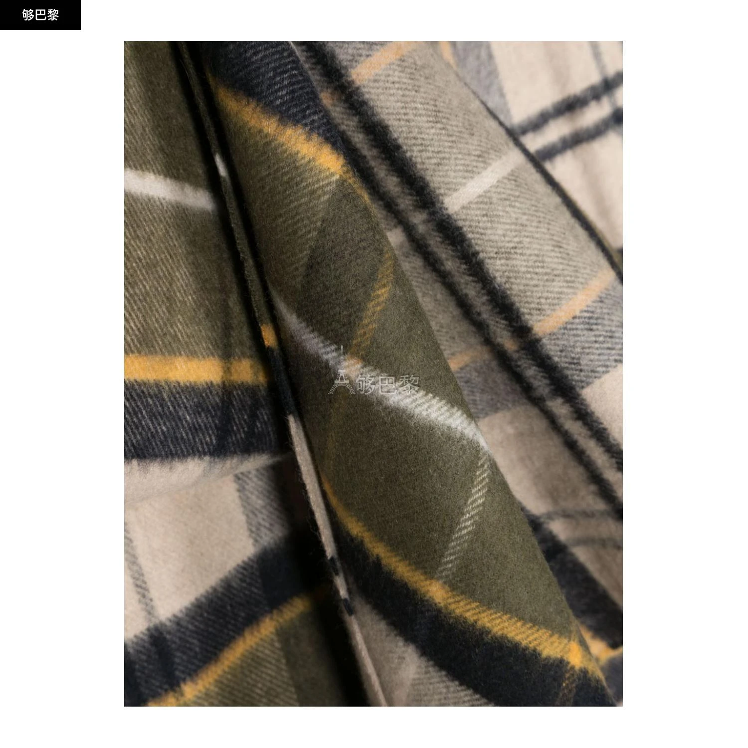 商品Barbour|【特惠8.6折】包邮包税【预售7天发货】 BARBOUR 2023秋冬 男士 围巾 围巾 2485992 USC0324USCTN16 ,价格¥1053,第5张图片详细描述