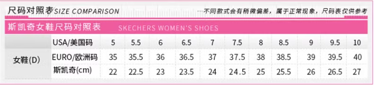 商品[国内直发] SKECHERS|斯凯奇 女 休闲鞋 熊猫鞋 88888250-BKW,价格¥499,第10张图片详细描述