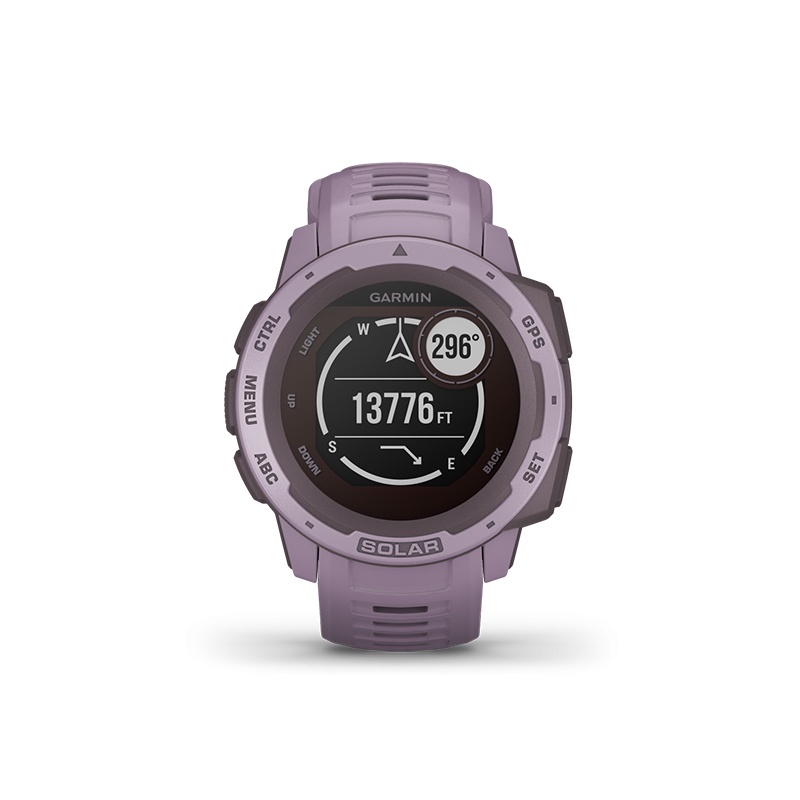 商品Garmin|GARMIN 男士紫色树脂表盘石英机芯硅胶表带太阳能运动智能手表45MM,价格¥2550,第3张图片详细描述