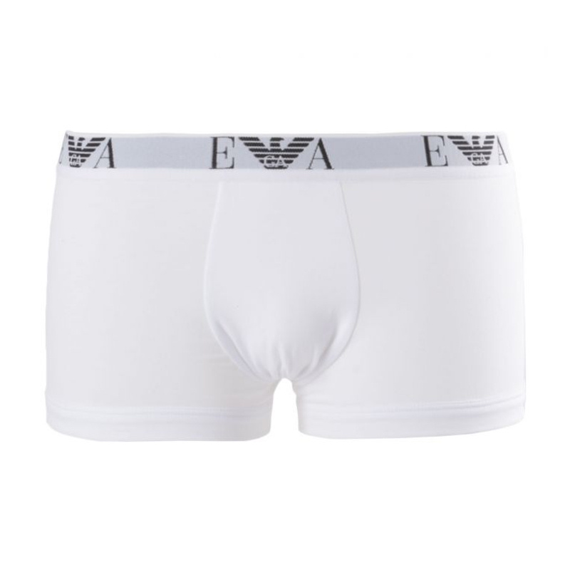 商品Emporio Armani|EMPORIO ARMANI 男士白色棉质内裤2件装 111210-CC715-04710,价格¥256,第11张图片详细描述