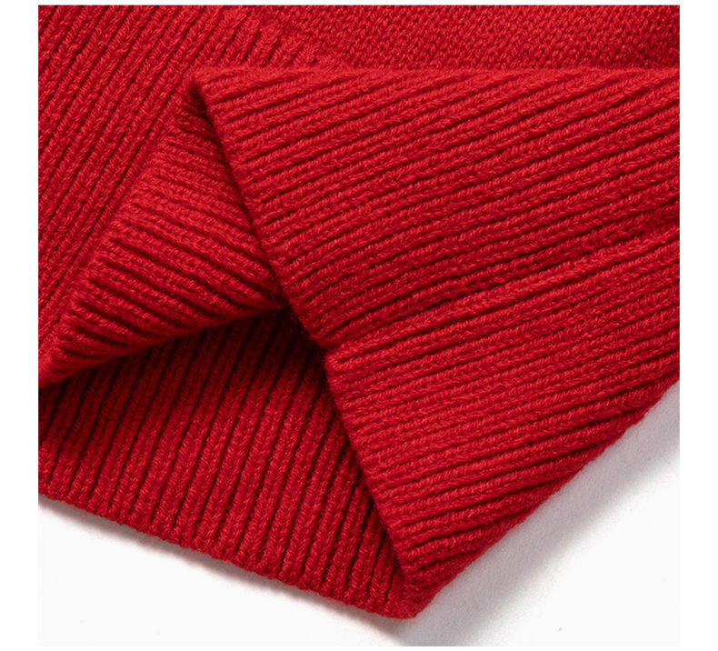 商品[国内直发] Sandro|SANDRO 女士红色针织毛衣 R130141P-RED,价格¥318,第8张图片详细描述