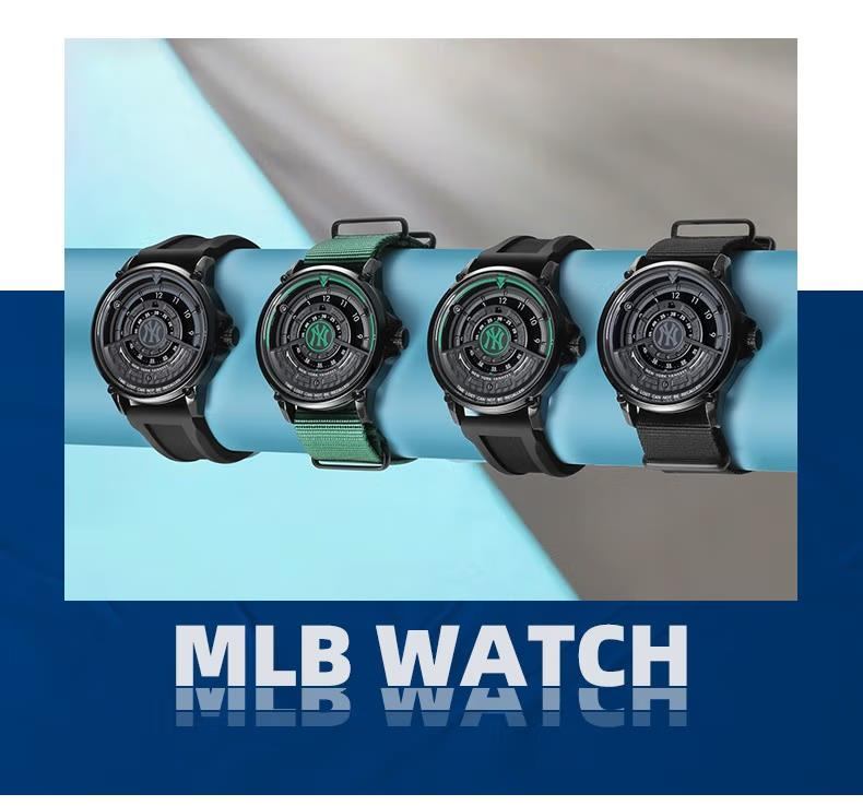 商品[国内直发] MLB|潮流学生腕表欧美时尚运动男女情侣表MLB-NY601-11,价格¥406,第9张图片详细描述