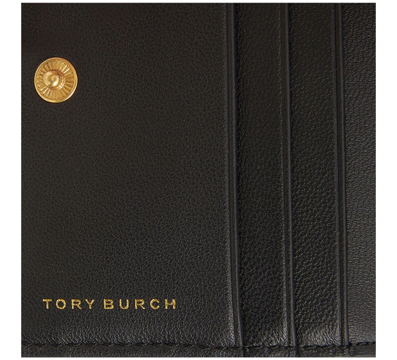 商品Tory Burch|TORY BURCH 黑色女士零钱包 90344-001,价格¥1613,第8张图片详细描述