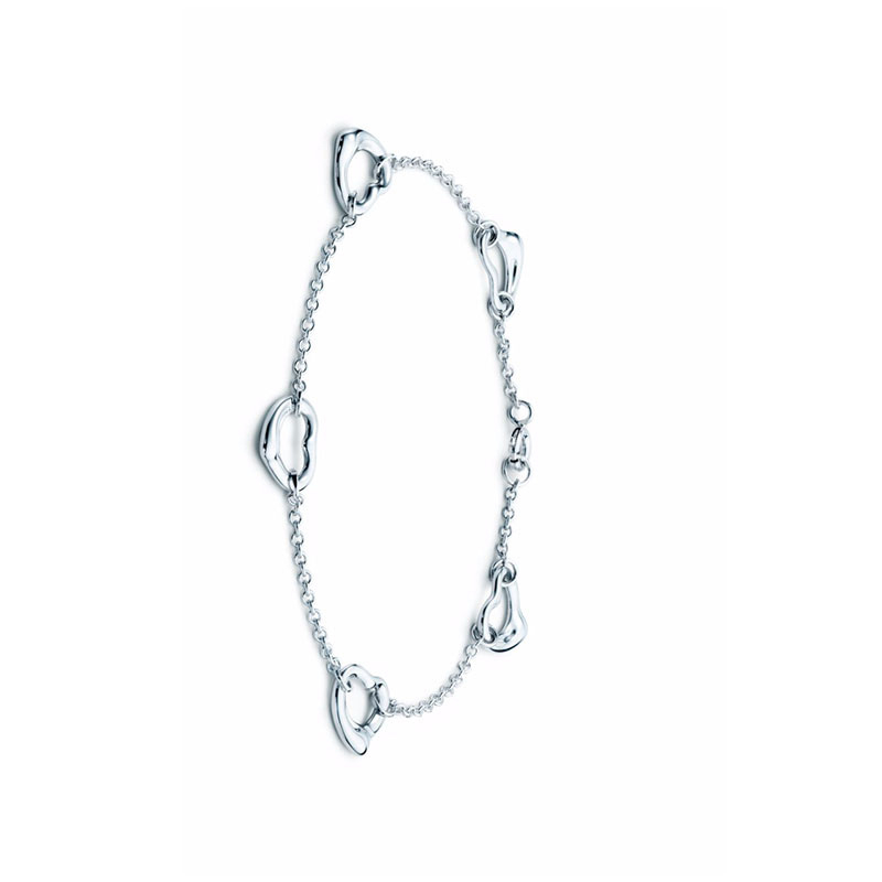 商品[国内直发] Tiffany & Co.|TIFFANY&CO.蒂芙尼 艾尔莎·佩雷蒂（ElsaPeretti®）Yard®心扉手链,价格¥5454,第3张图片详细描述