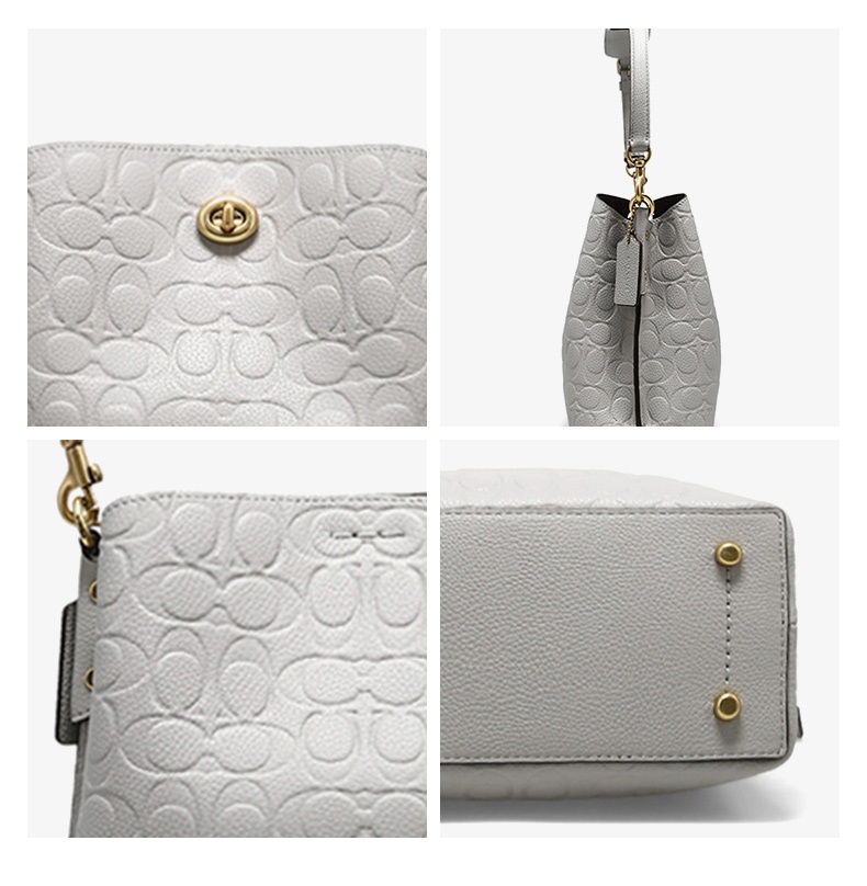 商品[国内直发] Coach|COACH 小号女士皮质单肩手提斜挎包 C5983B4DOY,价格¥2067,第8张图片详细描述