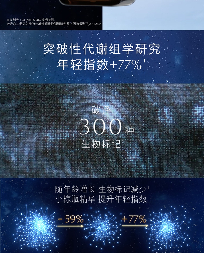 商品Estée Lauder|雅诗兰黛小棕瓶 特润修护肌透精华露50ml/100ml,价格¥478,第3张图片详细描述