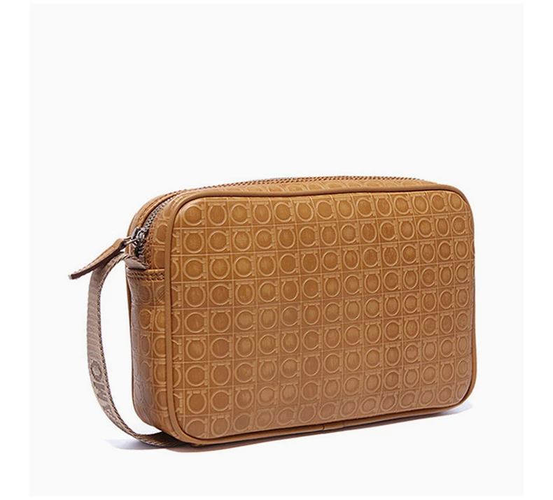 商品[国内直发] Salvatore Ferragamo|Salvatore Ferragamo 菲拉格慕 GAMMA SOFT系列男士印花手拎包 24-9490-0608825,价格¥1841,第3张图片详细描述