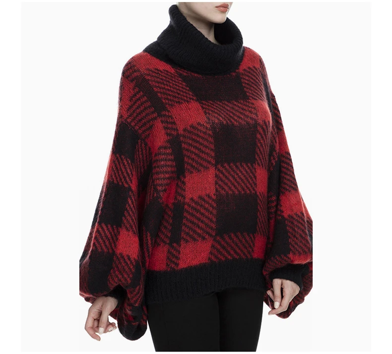 商品[国内直发] Emporio Armani|EMPORIO ARMANI 格纹女士针织衫/毛衣 6G2MX4-2M44Z-F301,价格¥2462,第5张图片详细描述