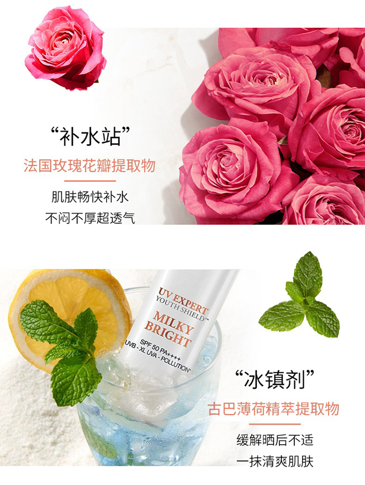 商品Lancôme|包邮｜兰蔻 19版 柔皙轻透防晒乳SPF50 PA++++ 清爽型 AQUA GEL 50ML【香港直发】（韩免版）,价格¥301,第11张图片详细描述