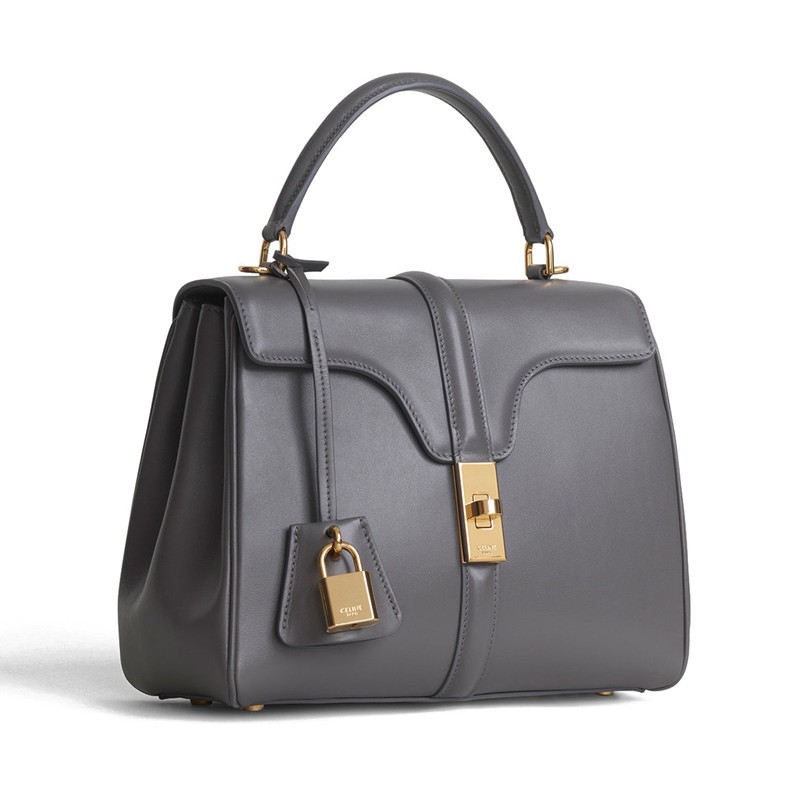 商品Celine|CELINE/赛琳 经典款 女士小号牛皮单肩手提包（多色可选）,价格¥27044,第6张图片详细描述