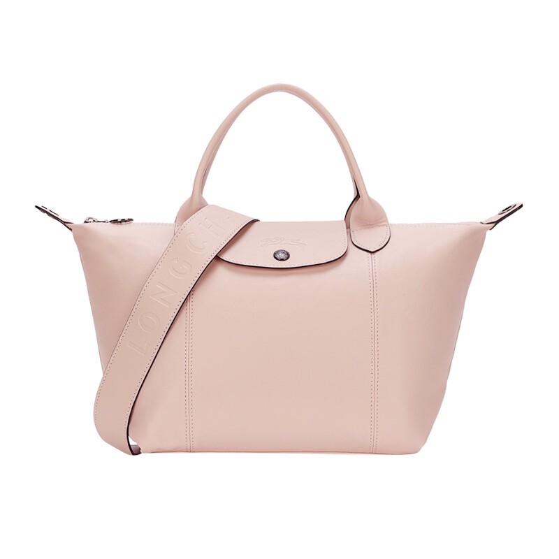 商品[国内直发] Longchamp|珑骧饺子包LONGCHAMP 女士LE PLIAGE CUIR系列黑色皮质手提单肩包小号饺子包L1512 757 001,价格¥2770,第20张图片详细描述