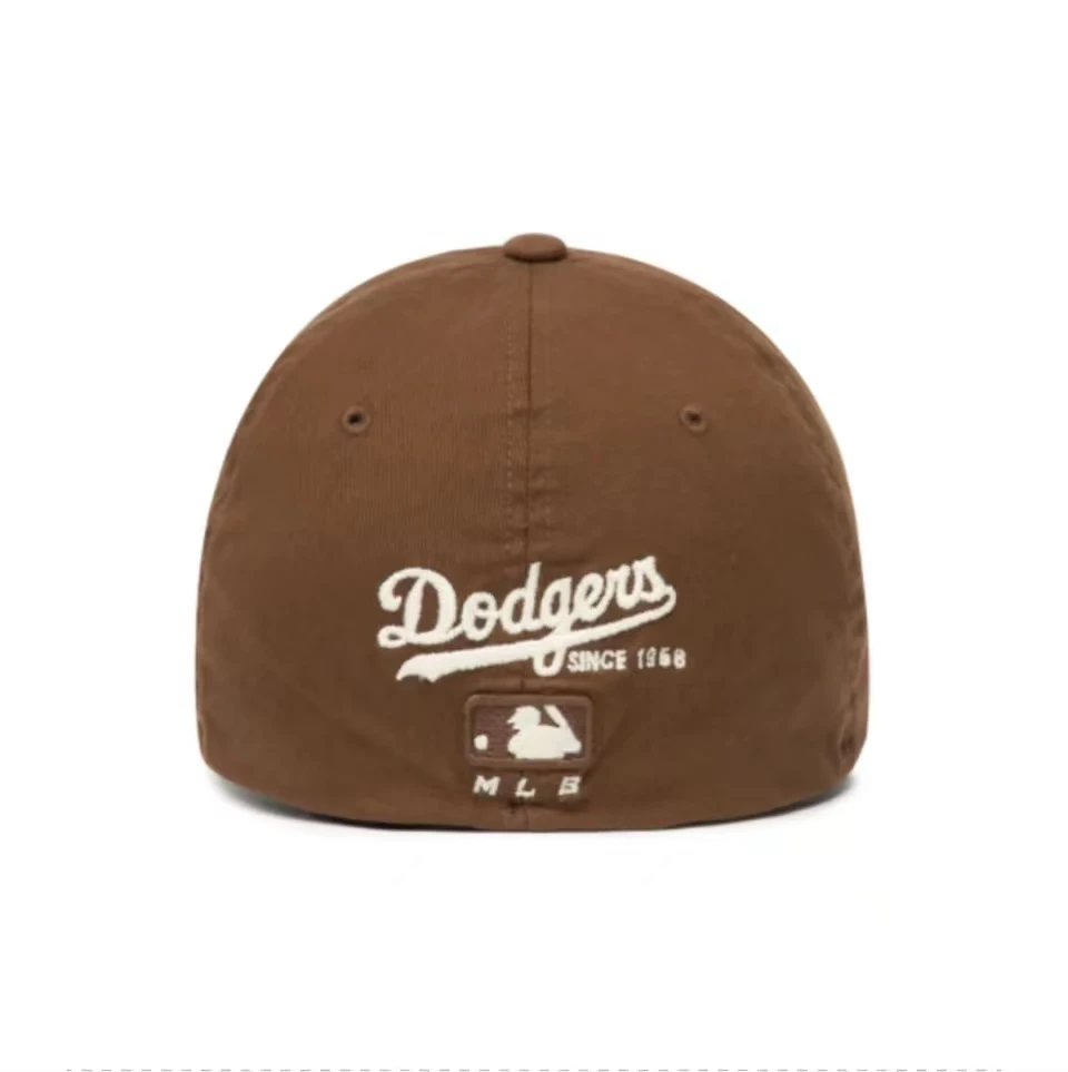 商品MLB|【享贝家】（国内现货-QD）MLB 经典LA小标时尚刺绣棒球帽 男女同款 棕色 3ACP1901N-07BRS,价格¥166,第4张图片详细描述
