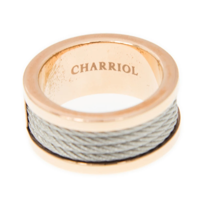商品Charriol|CHARRIOL 金色女士戒指 02-02-1139-0,价格¥2040,第1张图片详细描述