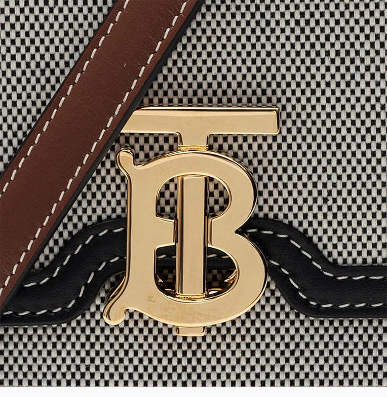 商品[国内直发] Burberry|BURBERRY 女士双色迷你斜跨包 8031859,价格¥7122,第7张图片详细描述