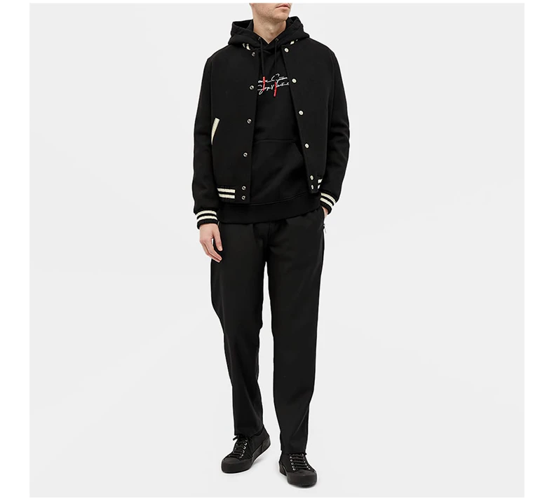 商品Givenchy|GIVENCHY 黑色男士卫衣/帽衫 BMJ08R30AF-001,价格¥4075,第7张图片详细描述