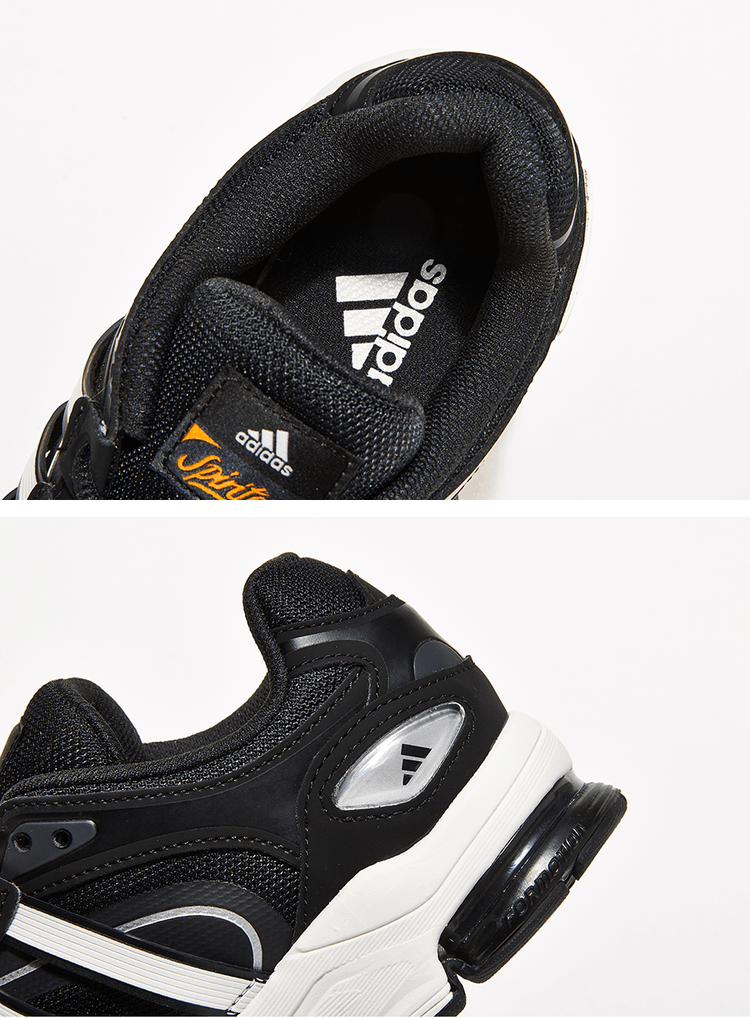 商品Adidas|【Brilliant|包邮包税】阿迪达斯 SPIRITAIN 2000  训练运动鞋 跑步鞋  GX6605 CBLACK/CWHITE/CARBON,价格¥333,第2张图片详细描述