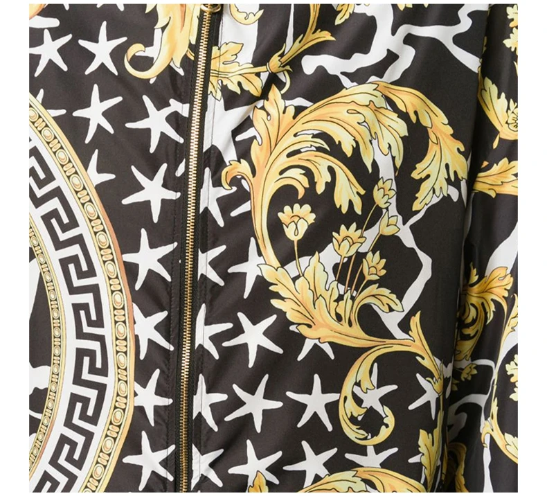 商品[国内直发] Versace|VERSACE 黄色女士外套 A84010-A231034-A7900,价格¥6913,第8张图片详细描述