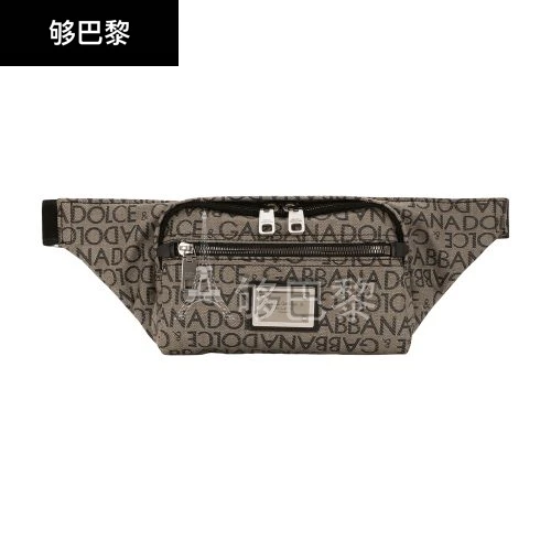 商品Dolce & Gabbana|【特惠8.7折】【预售】 男士 腰包 小号提花腰包  DXGU86A5BRW,价格¥7249,第2张图片详细描述