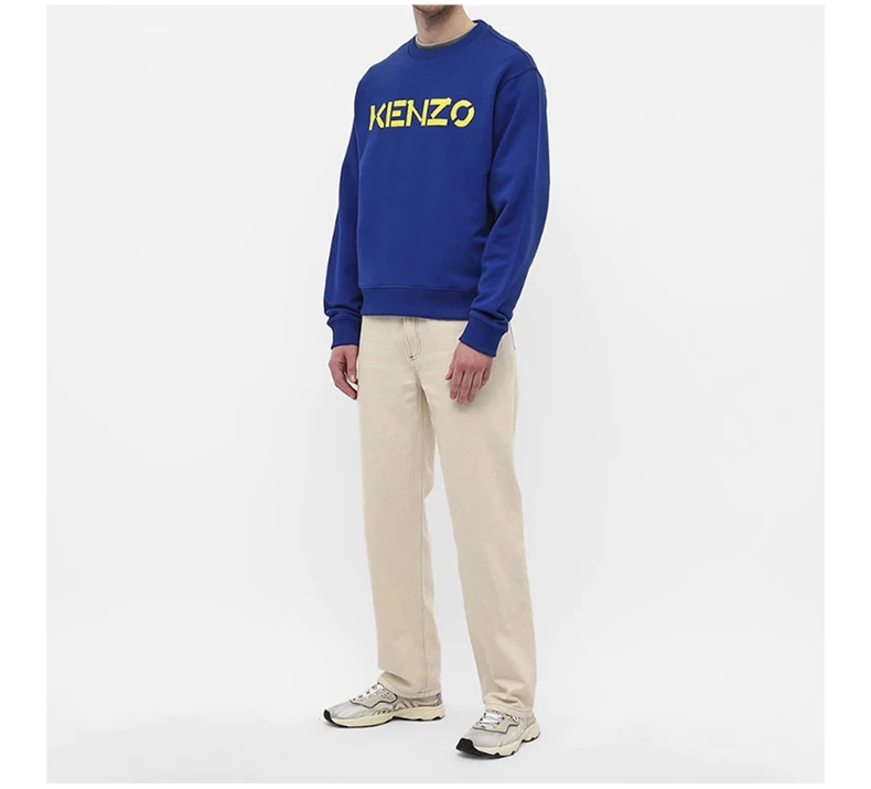 商品Kenzo|KENZO 男士蓝色卫衣 FB65SW0004ML-74,价格¥1555,第7张图片详细描述