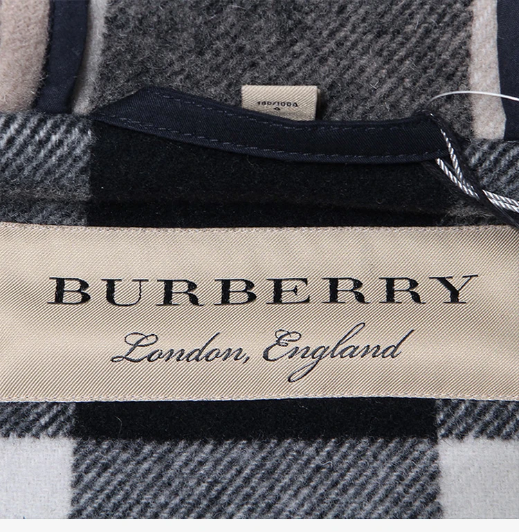 商品[国内直发] Burberry|Burberry 博柏利 男士深蓝色羊毛混纺大衣 3984195,价格¥6656,第10张图片详细描述