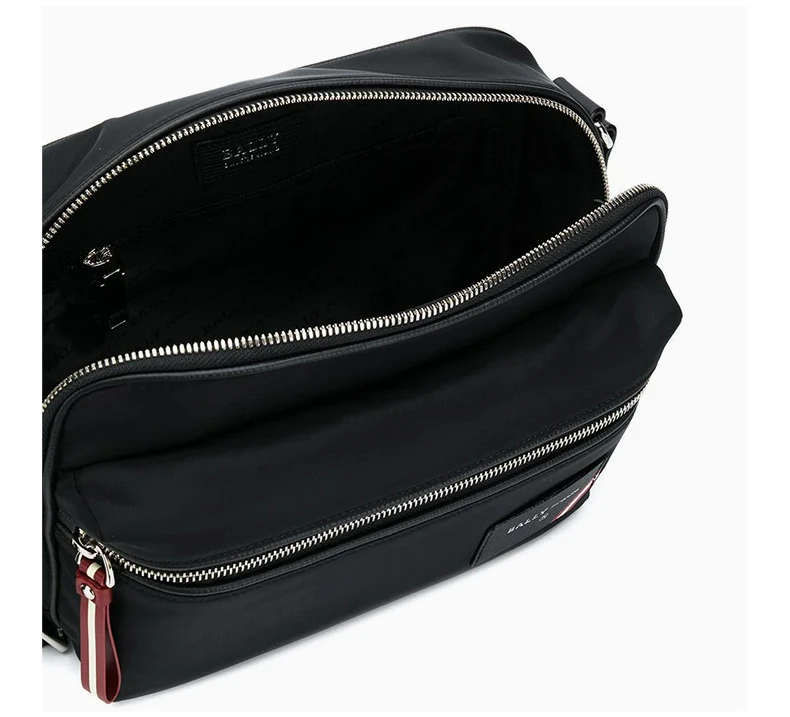 商品Bally|BALLY 黑色男士单肩包 6226347,价格¥2240,第4张图片详细描述