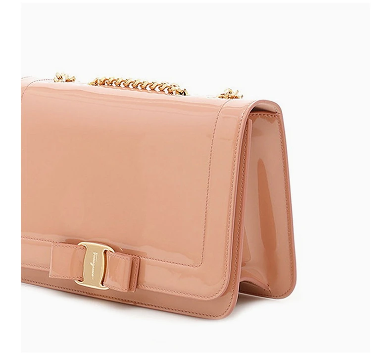 商品[国内直发] Salvatore Ferragamo|SALVATORE FERRAGAMO 浅棕色女士斜挎包 21-G878-687403,价格¥5454,第8张图片详细描述
