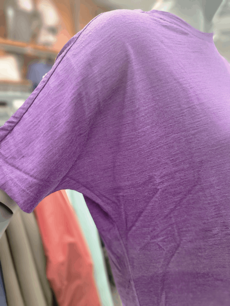 商品The North Face|【Brilliant|包邮包税】北面户外 女士 MERINO 毛 短袖 T恤 NI7UM34G PUR,价格¥296,第9张图片详细描述
